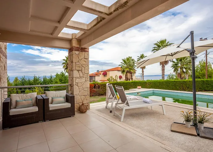 Villa Perfect View Deny With 6 Bedrooms And Heated Pool
