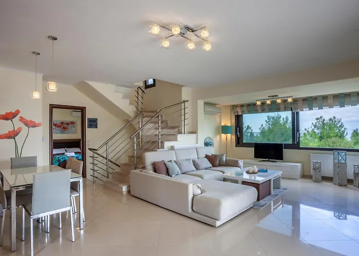 فيلة Perfect View Deny With 6 Bedrooms And Heated Pool هانيوتي