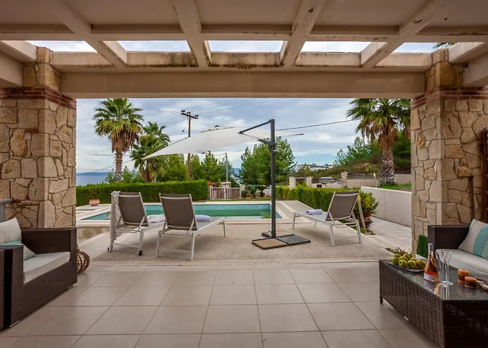 فيلة Perfect View Deny With 6 Bedrooms And Heated Pool